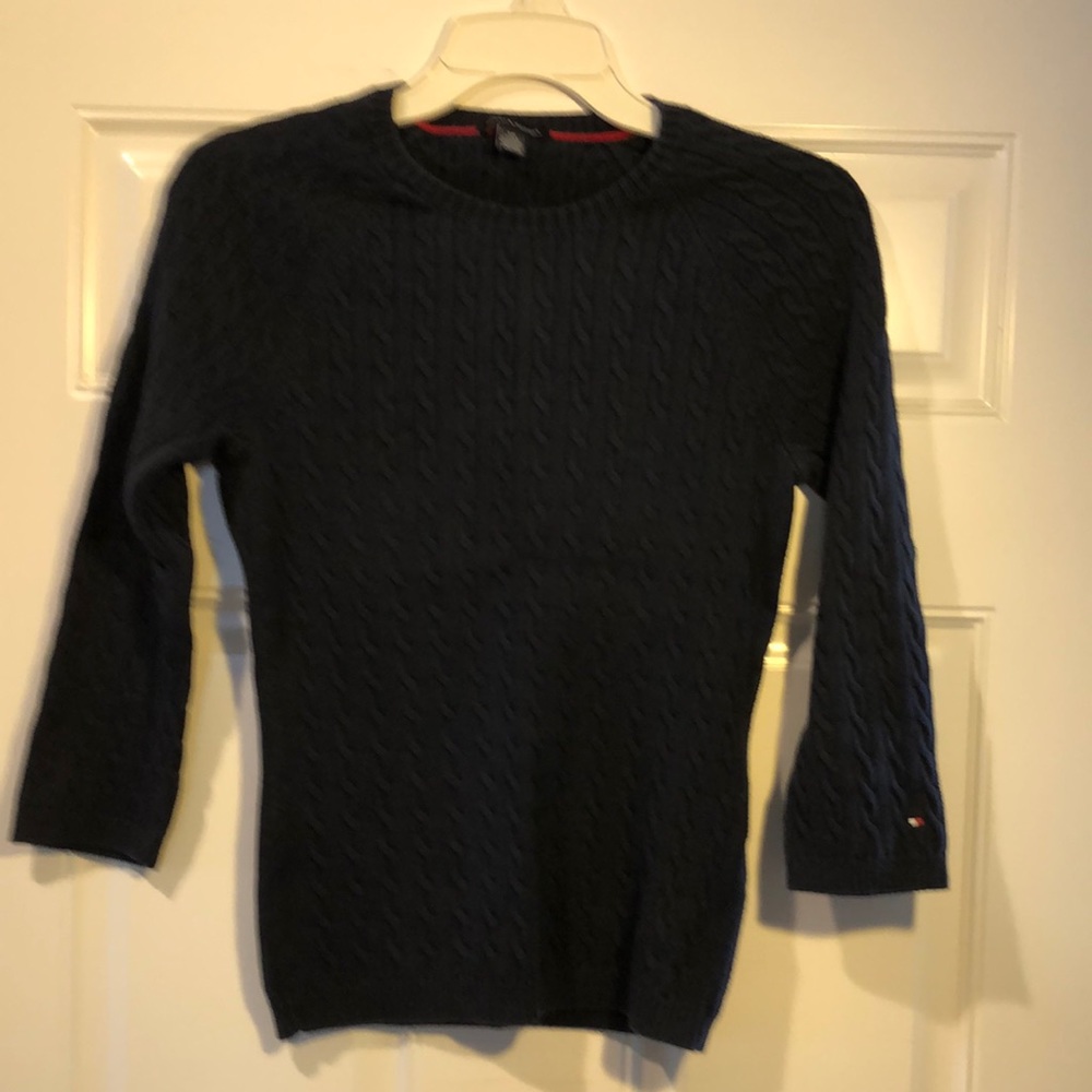 Tommy Hilfiger Navy Crewneck Sweater